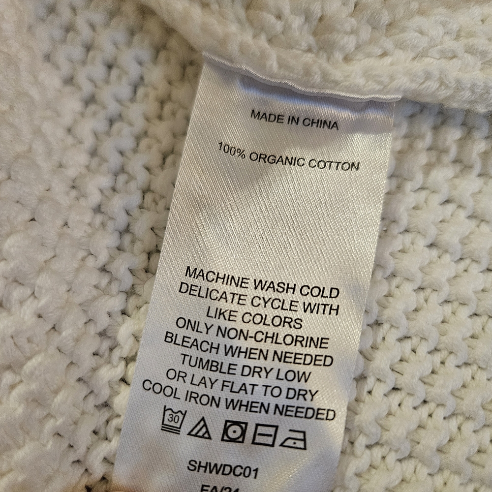 Quince Ivory Textured Knit Sweater - Picture 3 of 3